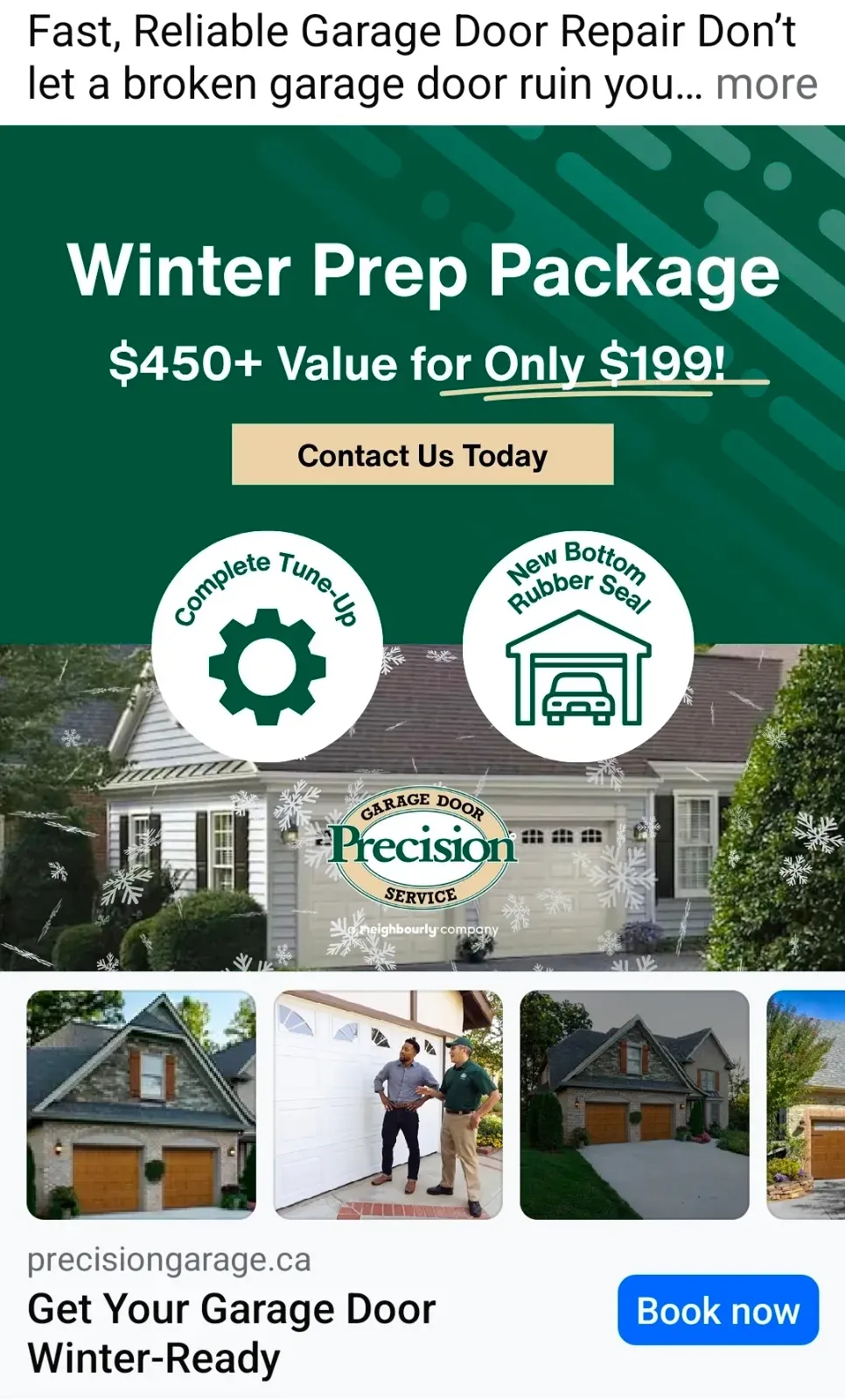Precision Garage Door Service of Toronto, business photo