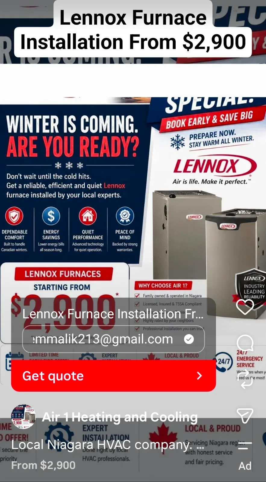 Air 1 Heating & Cooling, business photo