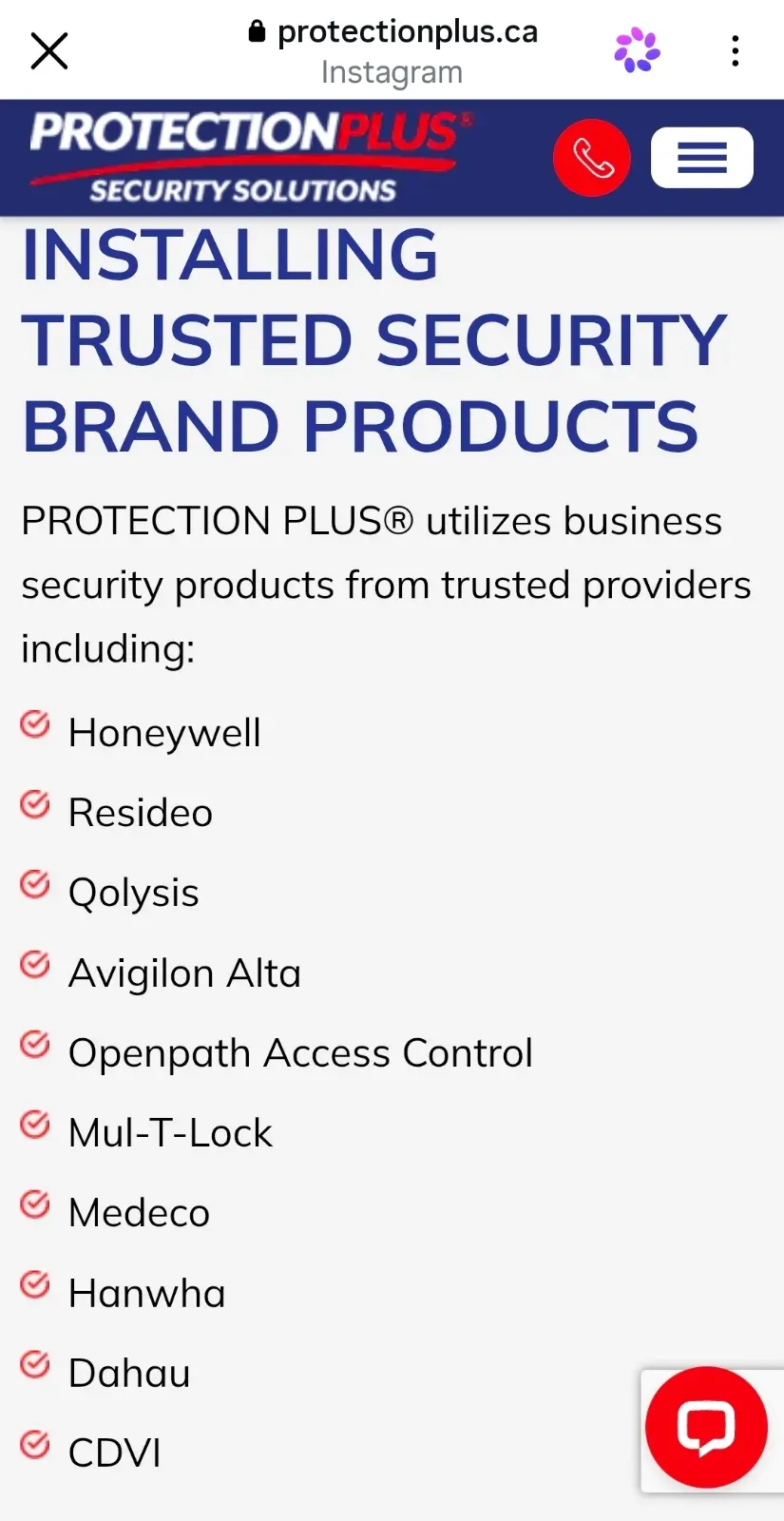 Protection Plus Security Solutions, business photo